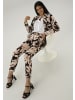 Aniston SELECTED Jerseyblazer in sand-schwarz-zimt