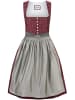 Stockerpoint Langes Dirndl "Leonora" in bordeaux