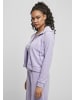 Urban Classics Zip-Kapuzenpullover in lavender