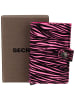 Secrid Geldbörse Miniwallet Zebra in Fuchsia
