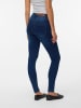 Vero Moda Skinny Jeans in Dark Blue Denim