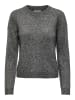 JDY Strickpullover in Dark Grey Melange