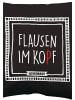 tacheles Tacheles Kissen - Flausen im Kopf  30 x 30cm in Mehrfarbig
