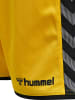 Hummel Hummel Poly Shorts Hmlauthentic Multisport Kinder Leichte Design Schnelltrocknend in SPORTS YELLOW/BLACK