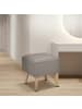relaxdays Sitzhocker in Grau - (B)40x (H)40 x (T)40 cm