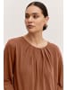b.young Shirttop BYPERL TSHIRT - 20811741  Langarm-Top in Braun