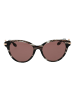 Trussardi Frauen Sonnenbrille Schmetterling Braun