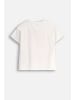 Coccodrillo T-Shirt mit kurzen Ärmeln in ecru