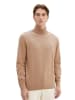 Tom Tailor Pullover BASIC TURTLENECK in Braun