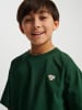 Hummel T-Shirt Hmljr Loose Kinder in DARK GREEN