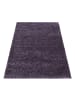 KADIMA DESIGN Teppich Hochflor Shaggy Uni-Look Polypropylen Wohnzimmer in VIOLETT