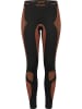 normani 2 x Thermounterhose Lange Skiunterwäsche für Damen in Orange