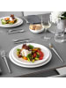 Villeroy & Boch 6er Set Schalen flach NewMoon ø 25 cm weiß in weiß