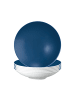 Seltmann Weiden 6er Set Suppenteller Life Fashion in ø 20 cm in Classic Blue
