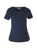 s.Oliver BLACK LABEL T-Shirt kurzarm in Blau