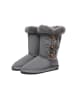 EVERAU Australia Stiefel mit Hornknöpfen - Ashy in Grau