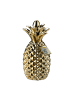 relaxdays 2x Spardose "Ananas" in Gold