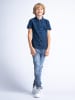 Petrol Industries Poloshirt mit All-over Muster Paradiso in Blau