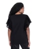 Ulla Popken Shirt in schwarz