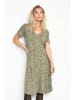 Kaffe Kleid KAmolly Regular fit in Grape Leaf / Tapioca Flower