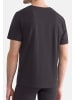 Sloggi Unterhemd / Shirt Kurzarm SLG Base in Charcoal