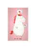 Mr. & Mrs. Panda Handtuch Einhorn Krankenschwester ohne Spruch in Rot Pastell