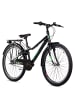 S'COOL Kinderfahrrad - troX 26 Zoll 3-Gang | ab 10 Jahre - Black/Green