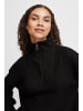 b. young BYONEMA RIB JUMPER - KNIT Oversize fit in Black