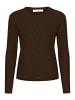 InWear Strickpullover YenahIW Tight fit in Coffee Brown Melange