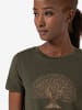 super.natural Merino T-Shirt in braun