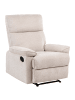 Beliani Fernsehsessel EVERTON in Beige - (W) 83 x (H) 100 x (L) 94 cm