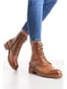 LLOYD Schnürboots mit tiefem Reißverschluss in BRAUN