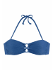 Sunseeker Bandeau-Bikini-Top in blau