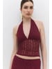 NO MATTER WHAT Blouse in Bordeaux