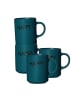 Ritzenhoff & Breker 4er Set Henkelbecher Happy 390 ml in blau