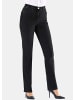 GOLDNER Kurzgröße:  Jeanshose ANNA Klassische Jeanshose ANNA in schwarz