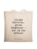 Mr. & Mrs. Panda Stoffbeutel Spruch Schulanfang Abenteuer mit Sp... in Creme