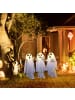 HOMCOM Halloween-Dekoration-54L x 10B x 60H cm-Weiß