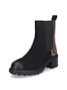 MIDS MILA Chelsea Stiefelette in Schwarz Leo