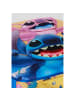 Disney Rucksack Lilo and Stitch Ocean-Small 3D with Wheels in blau