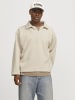 Jack & Jones Fleece Sweatshirt in Oatmeal