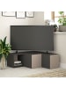 CALICOSY TV-Möbel COMPACT in Anthrazitgrau - (W) 90  x (H) 32  x (L) 92  cm