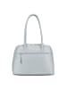 Jost Vika Schultertasche Leder 38 cm misty blue