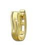 GoldDream Echtgold, 333er Gelbgold Damen Creolen Line Ohrring ca. 11mm ca. 14mm