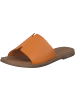 Tamaris Plateau-Pantoletten in Orange