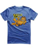 Garfield T-Shirt "Garfield Level Up T-Shirt" in Blau