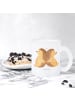 Mr. & Mrs. Panda Teetasse Igel händchenhaltend ohne Spruch in Transparent