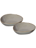 Ritzenhoff & Breker 2er Set Servierschalen Taste 27 x 21 cm taupe in taupe