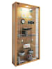 VCM  Wandvitrine Hängevitrine Glasvitrine Vitrosa Maxi in Buche