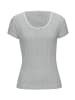 Vivance T-Shirt in grau meliert, creme